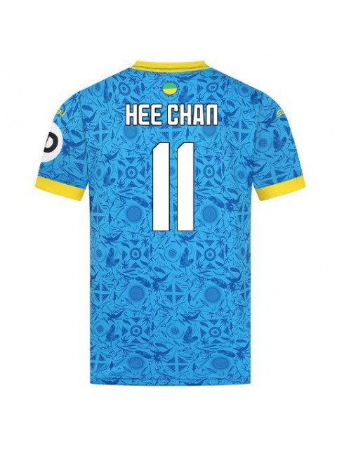 Moški Nogometna dresi replika Wolves Hee-chan Hwang #11 Tretji 2025-26 Kratek rokav Moški Nogometna dresi replika Wolves Hee-chan Hwang #11 Tretji 2025-26 Kratek rokav